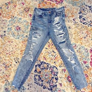 American Eagle women’s jeans. Size 8. Stretch
